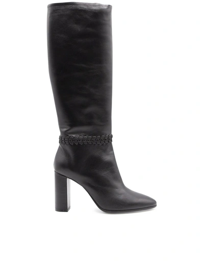 Shop Maliparmi Malìparmi Women's  Black Leather Boots