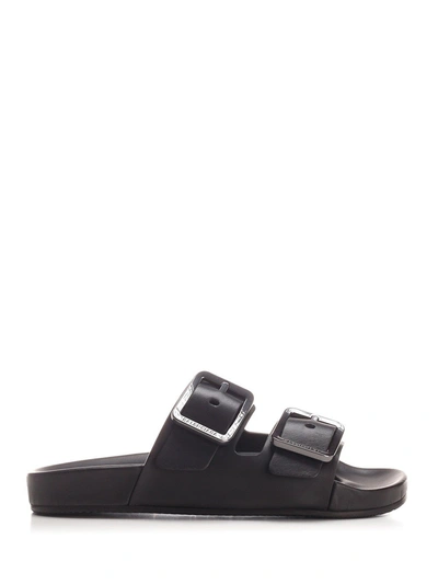 Shop Balenciaga Women's  Black Other Materials Sandals