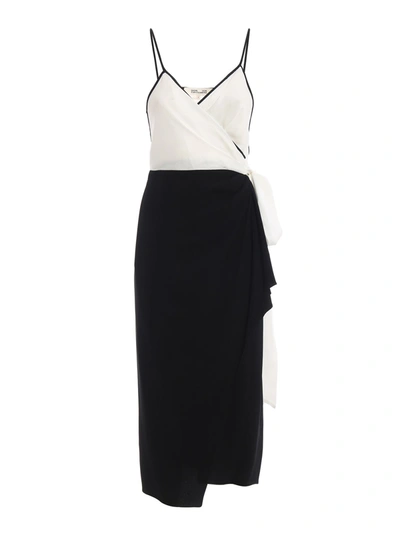 Shop Diane Von Furstenberg Women's  Black Acetate Dress