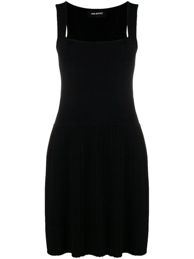 Shop Neil Barrett Women's  Black Viscose Dress