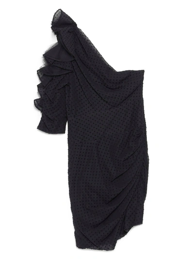 Shop Alexandre Vauthier Alexandre V Au Thier Women's  Black Cotton Dress
