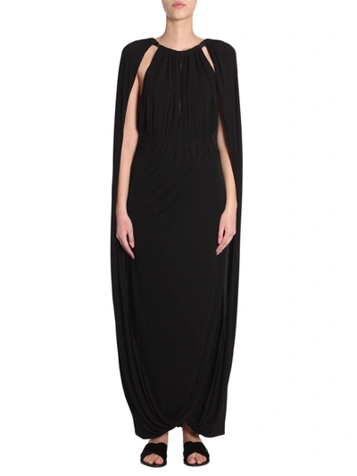 Shop Alberta Ferretti Women's  Black Viscose Dress