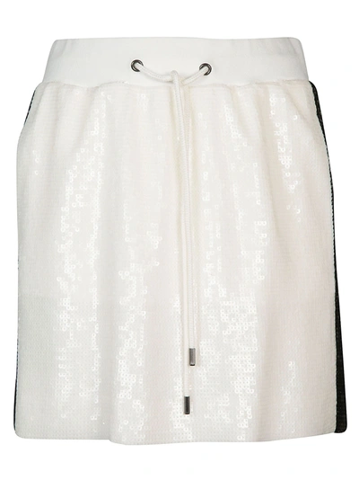 Shop Alberta Ferretti Women's  White Acetate Skirt