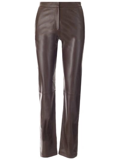 Shop Federica Tosi Women's  Brown Other Materials Pants