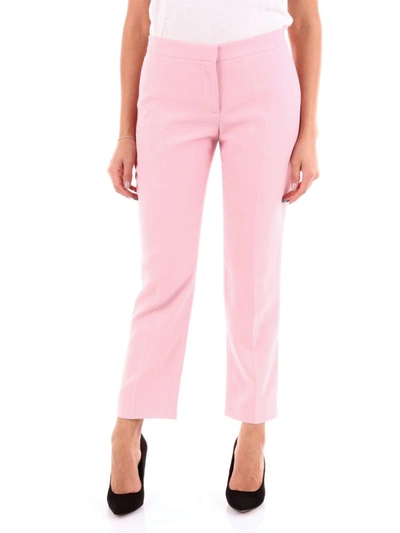 Shop Alexander Mcqueen Women's  Pink Viscose Pants