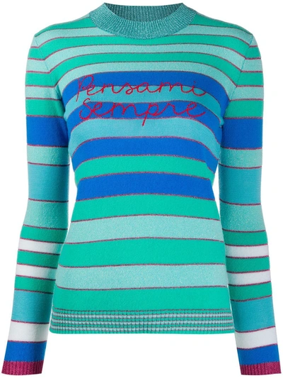 Shop Giada Benincasa Women's  Green Cashmere Sweater