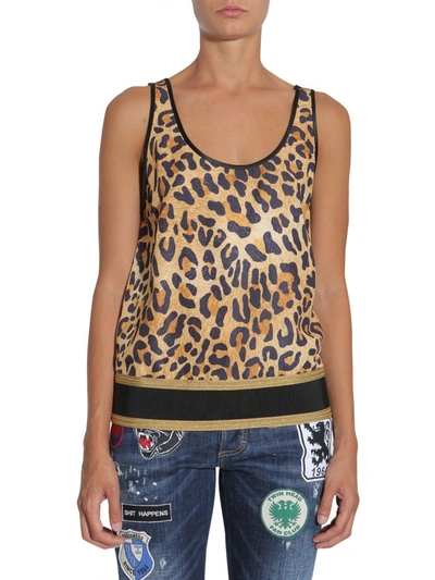 Shop Dsquared2 Women's  Multicolor Polyester Tank Top