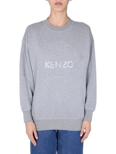 Shop Kenzo Women's  Grey Sweatshirt