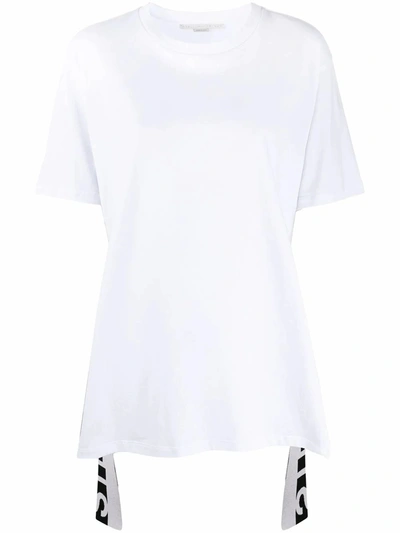 Shop Stella Mccartney Women's  White Cotton T Shirt