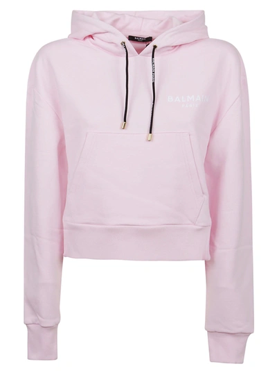 Shop Balmain Women's  Pink Other Materials Sweatshirt
