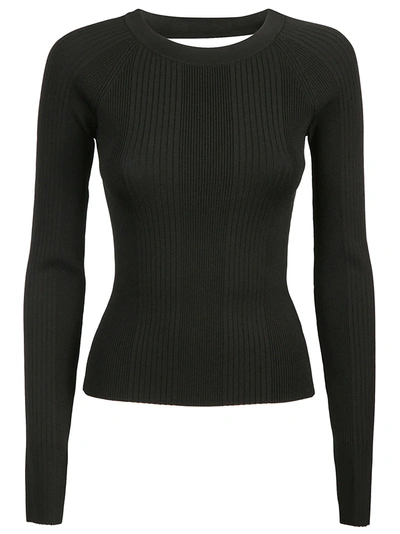 Shop Alexander Wang Women's  Black Viscose Sweater