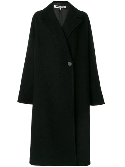 Shop Mcq By Alexander Mcqueen Women's  Black Wool Coat