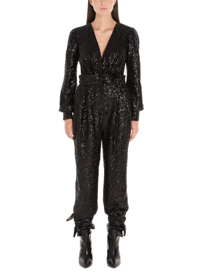 Shop In The Mood For Love Women's  Black Polyester Jumpsuit
