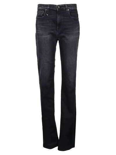 Shop R13 Women's  Black Cotton Jeans