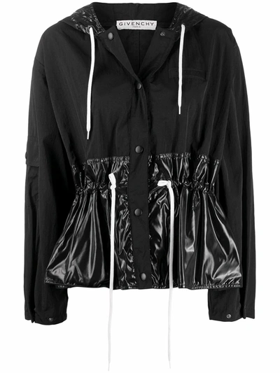 Shop Givenchy Women's  Black Polyamide Outerwear Jacket