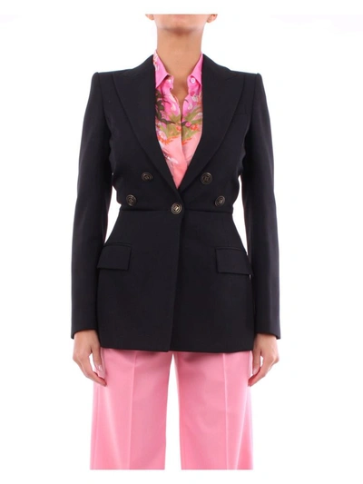 Shop Givenchy Women's  Black Wool Blazer