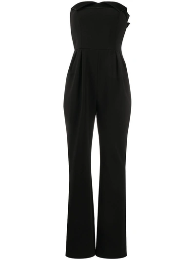 Shop Moschino Women's  Black Polyester Jumpsuit