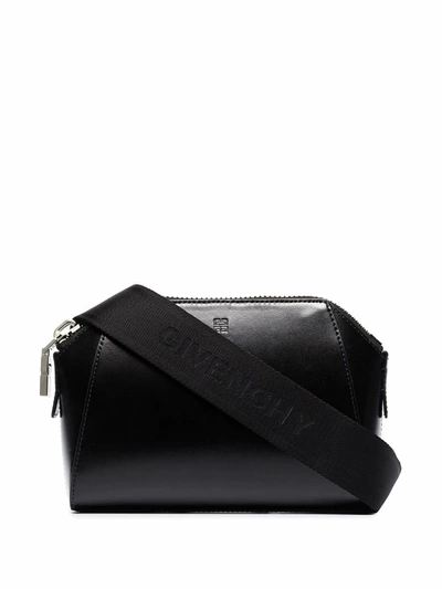 Shop Givenchy Men's  Black Leather Belt Bag