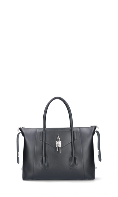 Shop Givenchy Women's  Black Leather Tote