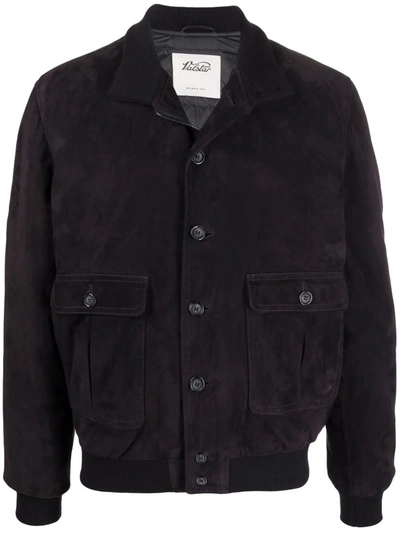 HIGH-NECK SUEDE JACKET