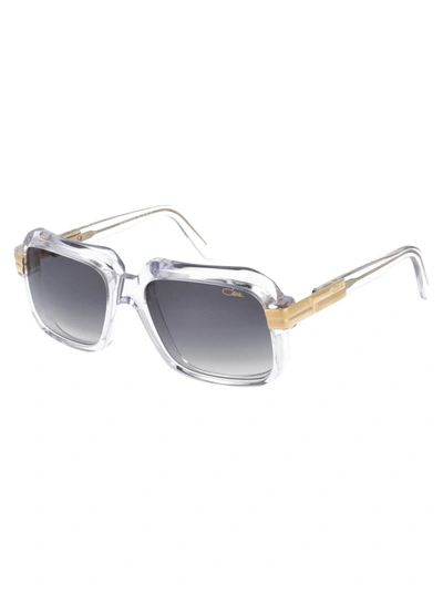 Shop Cazal Sunglasses In 065 Crystal