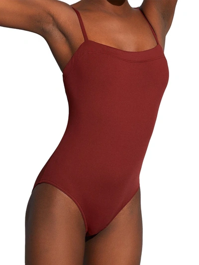 Shop Eres Women's Aquarelle One-piece Swimsuit In Terre Cuite