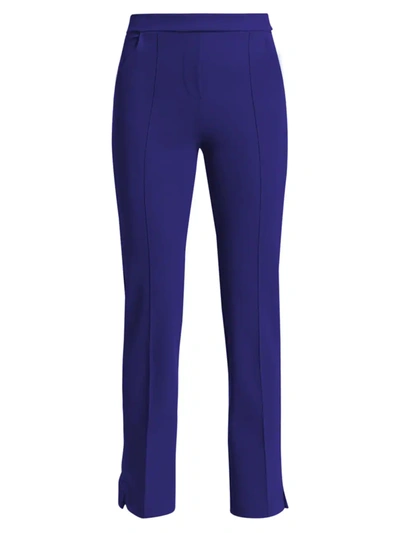 Shop Chiara Boni La Petite Robe Women's Nuccia High-rise Stretch Crop Trouser Jeans In Sapphire