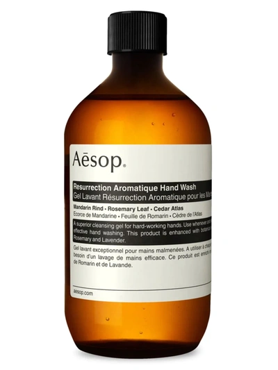Shop Aesop Women's Hand Care Resurrection Aromatique Screw Cap Hand Wash In Orange
