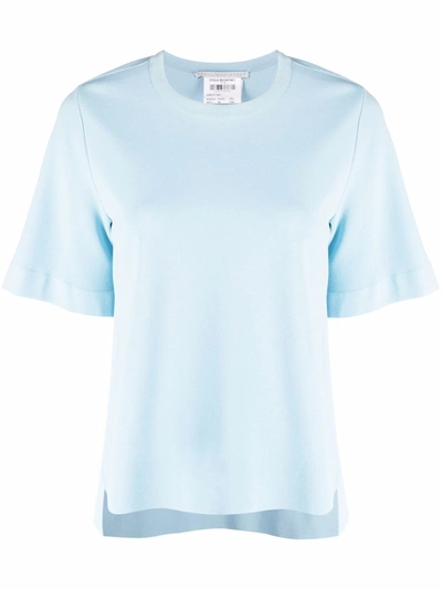 Shop Stella Mccartney Short-sleeve Jersey T-shirt In Blue