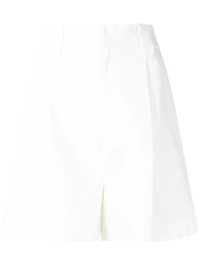 Shop Sir Clemence Tailored Shorts In Weiss
