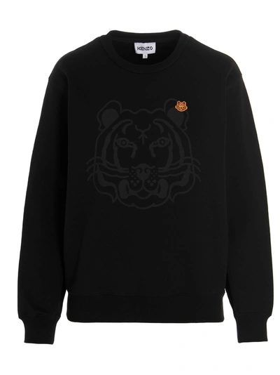 Shop Kenzo K-tiger Sweatshirt In Black