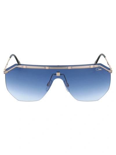 Shop Cazal Mod. 9089 Sunglasses In 002 Silver Gold