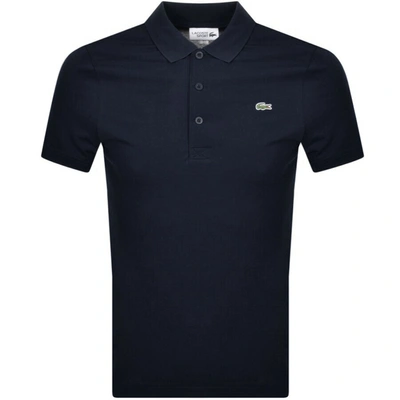 Shop Lacoste Sport Lacoste Short Sleeved Polo T Shirt Navy