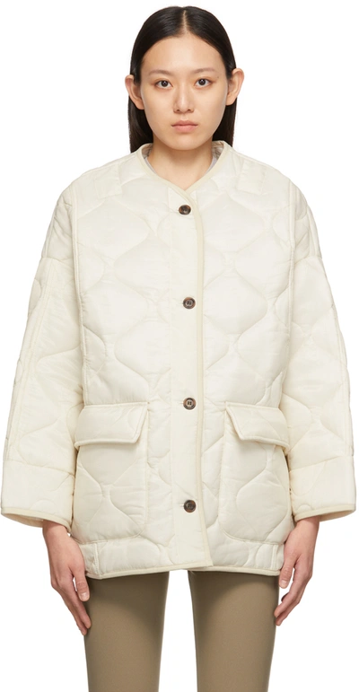 Off white cheap quilted jacket
