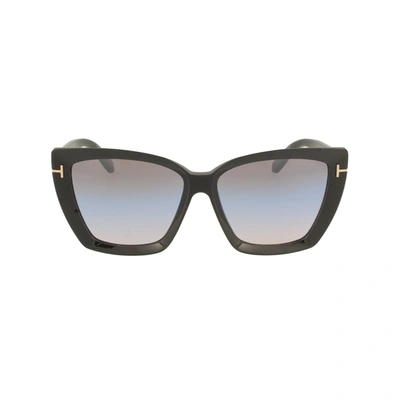 Shop Tom Ford Sunglasses Ft0920. In Black