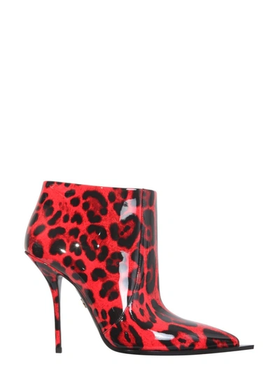 Shop Dolce E Gabbana Women's Red Other Materials Boots