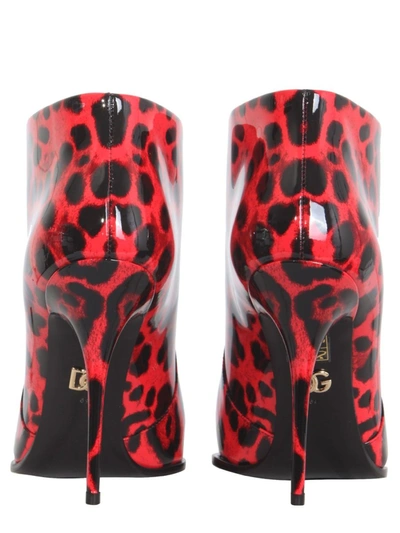 Shop Dolce E Gabbana Women's Red Other Materials Boots