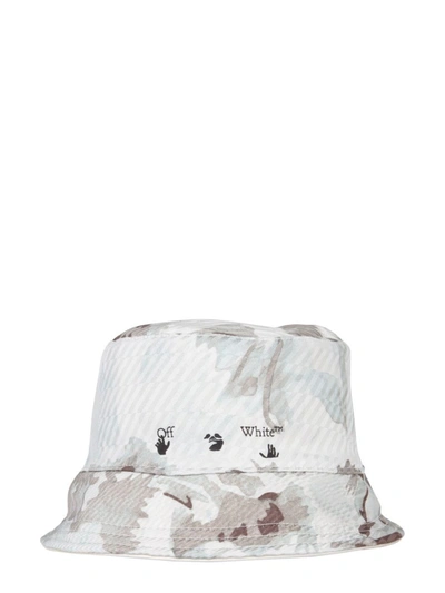 Shop Off-white Women's Beige Polyamide Hat