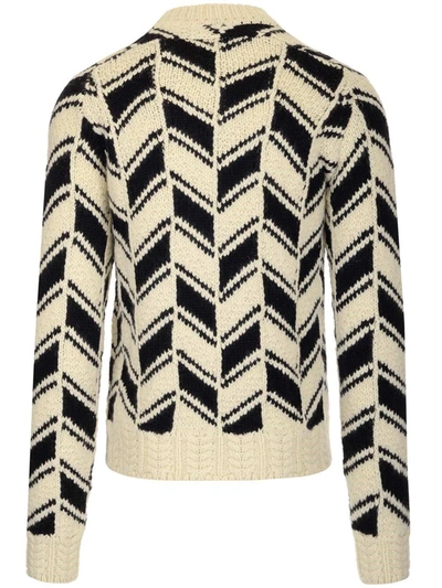 Shop Saint Laurent Men's Black Other Materials Sweater