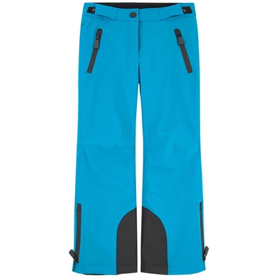 Moncler Kids' Blue Logo Ski Pants | ModeSens