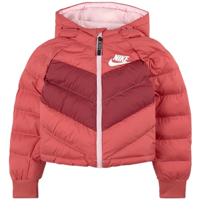 Nike Sportswear Big Kids' Synthetic Fill Hooded Jacket In Pink | ModeSens