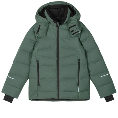 Reima Tec Vaattunki Down Jacket Thyme Green 158 Cm (12-13 Years) | ModeSens