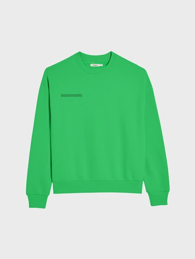 Shop Pangaia 365 Heavyweight Sweatshirt In Jade Green