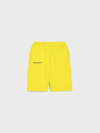 Shop Pangaia 365 Long Shorts In Saffron Yellow