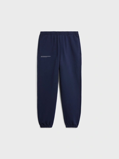 Shop Pangaia 365 Midweight Track Pants In Navy Blue
