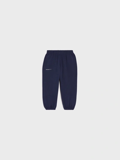Shop Pangaia Kids' 365 Midweight Track Pants — Navy Blue 11-12yr