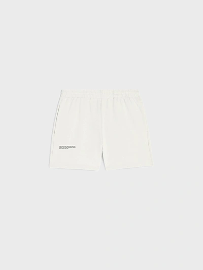 Pangaia 365 Pprmint™ Unisex Organic Cotton Sweat Shorts In Off-white