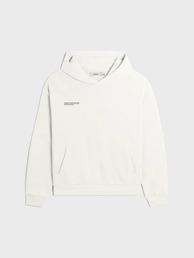 Shop Pangaia 365 Midweight Hoodie In Off-white