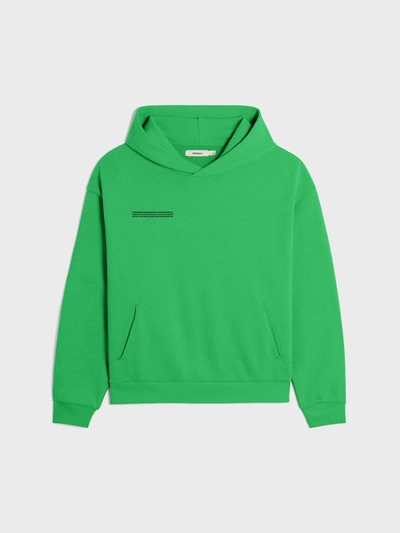 Shop Pangaia 365 Midweight Hoodie In Jade Green