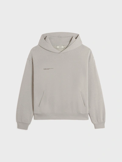 Shop Pangaia 365 Heavyweight Hoodie — Stone M